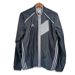 Adidas crazy ghost black gray rain windbreaker jacket
